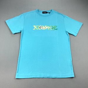 XLarge T-Shirt Adult Small Blue Beach Bikini Lady Skater Streetwear Los Angeles